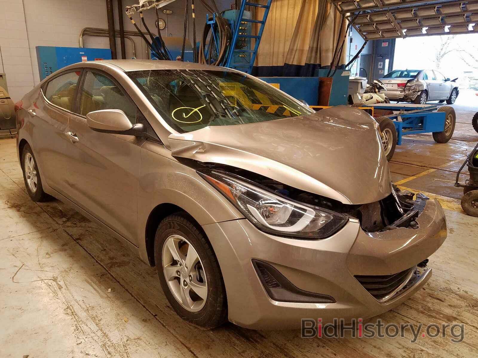 Photo 5NPDH4AE3EH526290 - HYUNDAI ELANTRA 2014