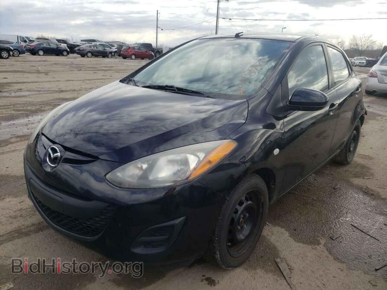 2014 MAZDA 2 - VIN: JM1DE1KZ8E0180825 - Фото 2
