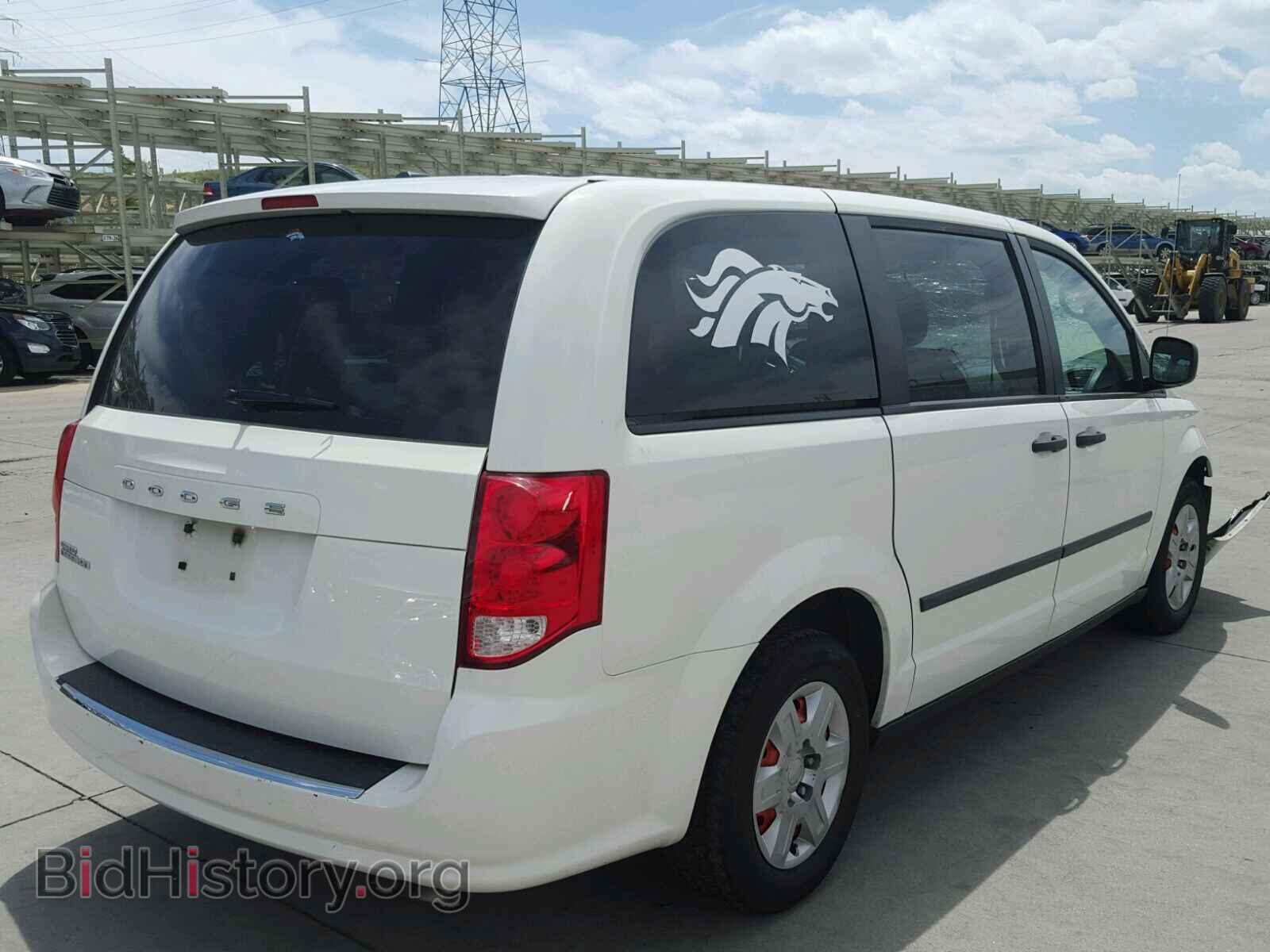 2013 DODGE CARAVAN - VIN: 2C4RDGBG1DR567621 - Фото 4