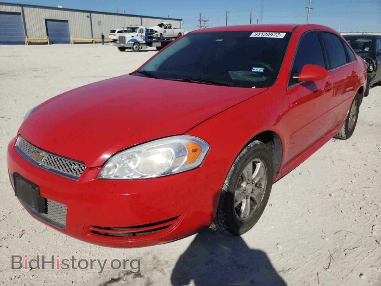 2012 CHEVROLET IMPALA - VIN: 2G1WF5E39C1328611 - Фото 2