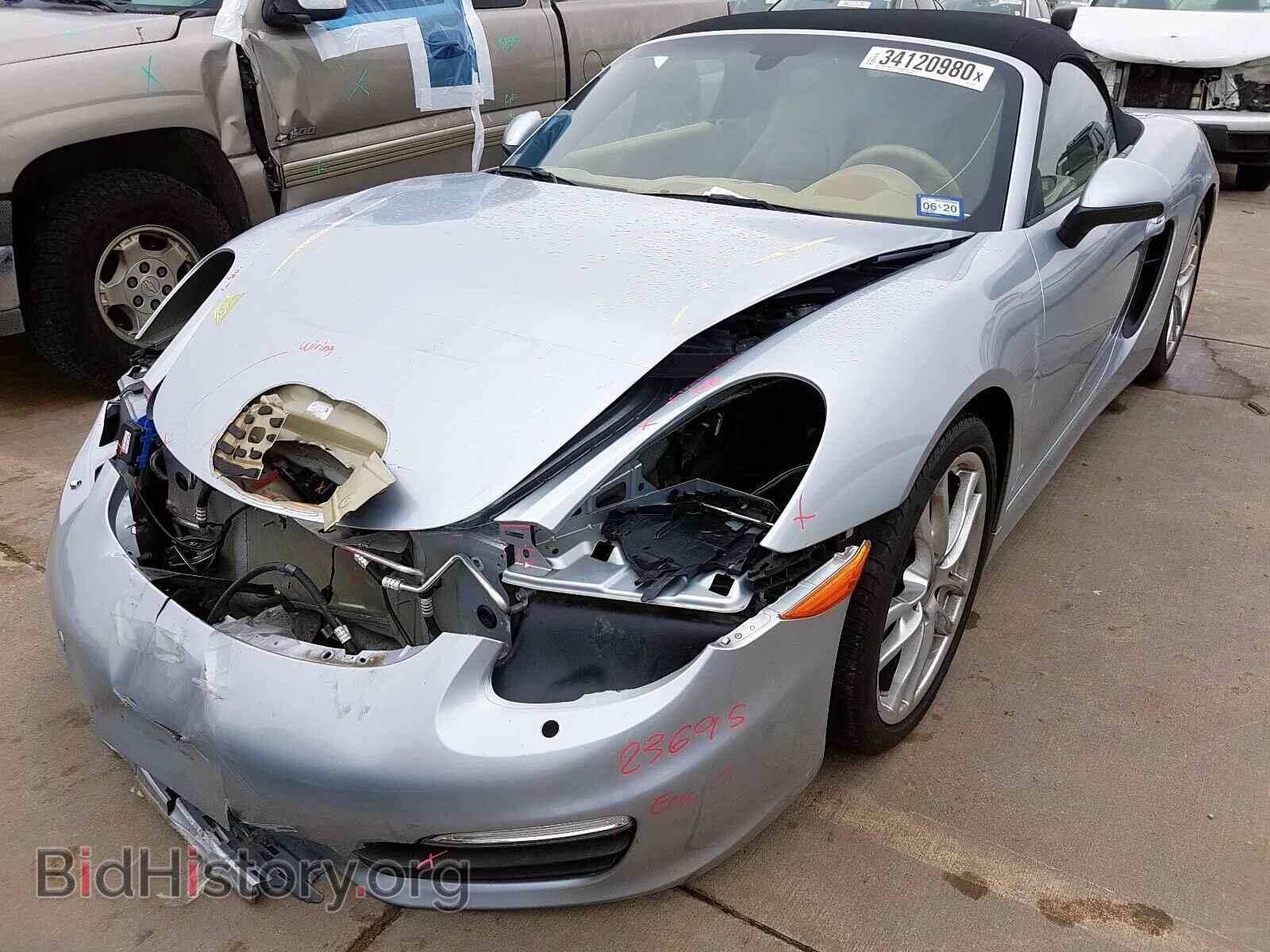2015 PORSCHE BOXSTER - VIN: WP0CA2A87FS110292 - Фото 2