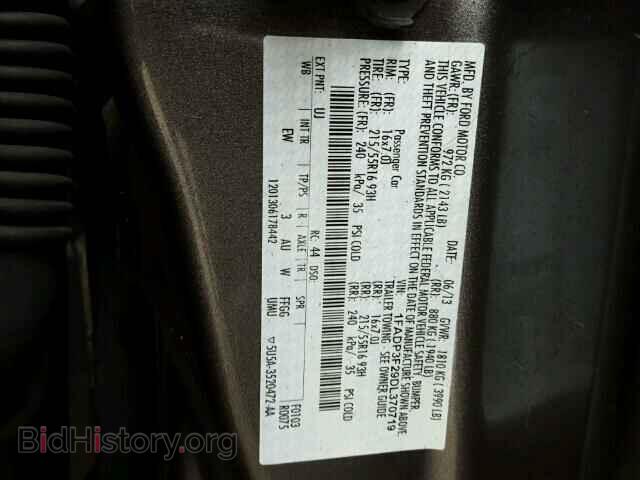 2013 FORD FOCUS - VIN: 1FADP3F29DL370719 - Photo 10