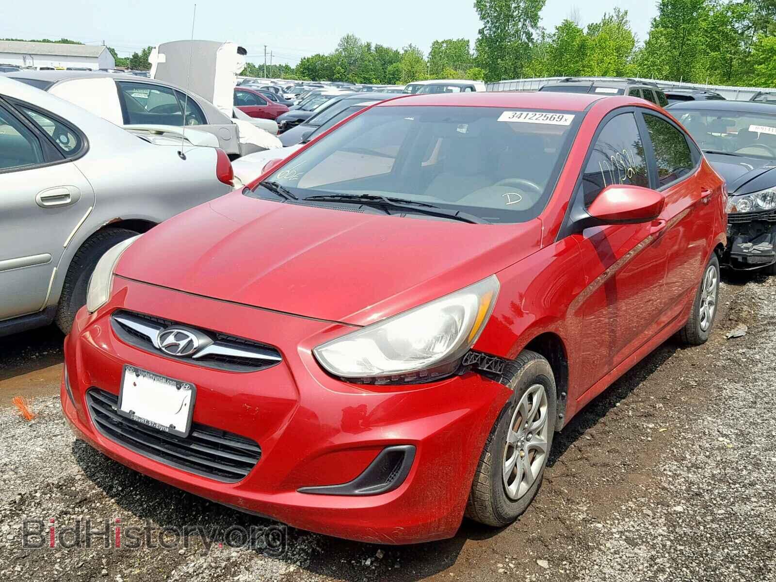 2012 HYUNDAI ACCENT - VIN: KMHCT4AE7CU213476 - Фото 2