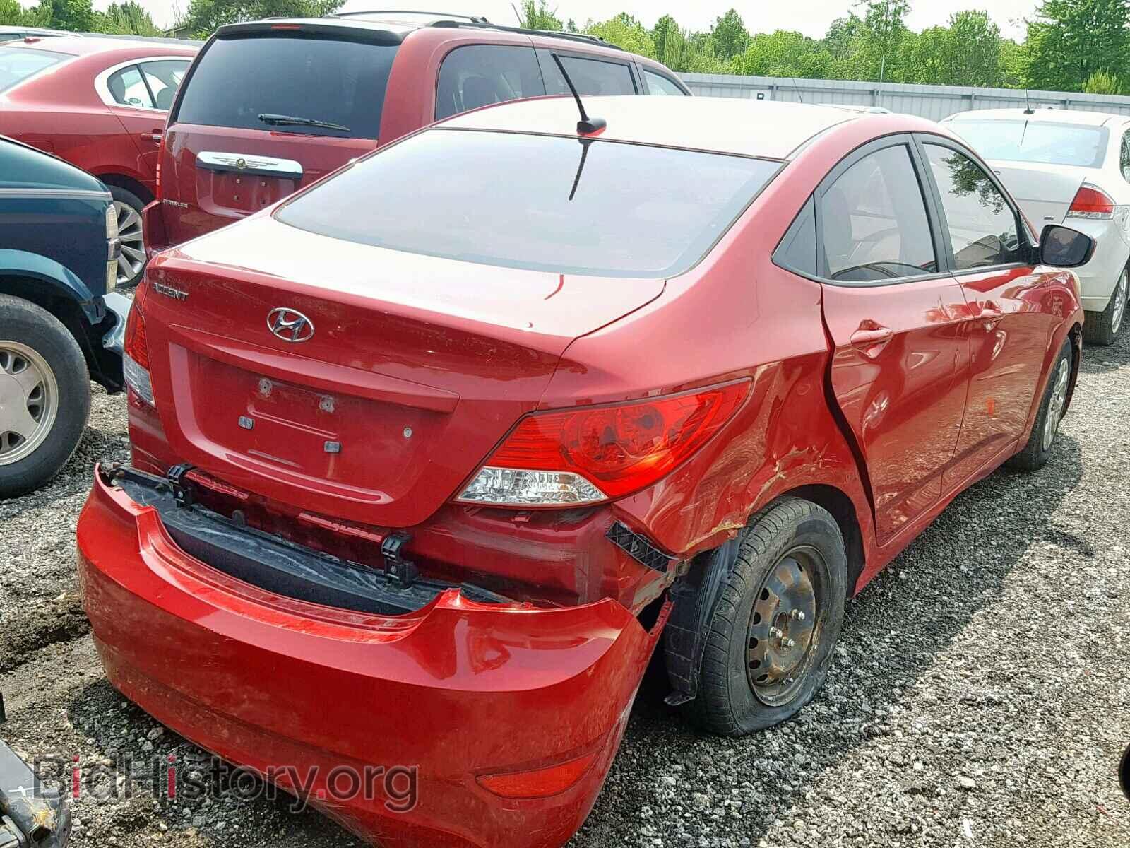 2012 HYUNDAI ACCENT - VIN: KMHCT4AE7CU213476 - Фото 4