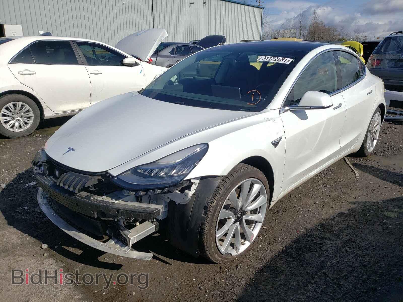 2018 TESLA MODEL 3 - VIN: 5YJ3E1EB3JF092206 - Фото 2