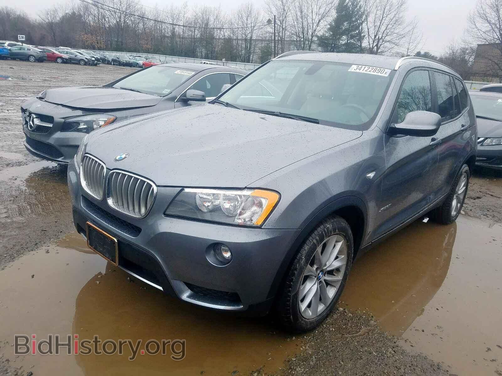 2013 BMW X3 - VIN: 5UXWX9C58D0D03634 - Фото 2