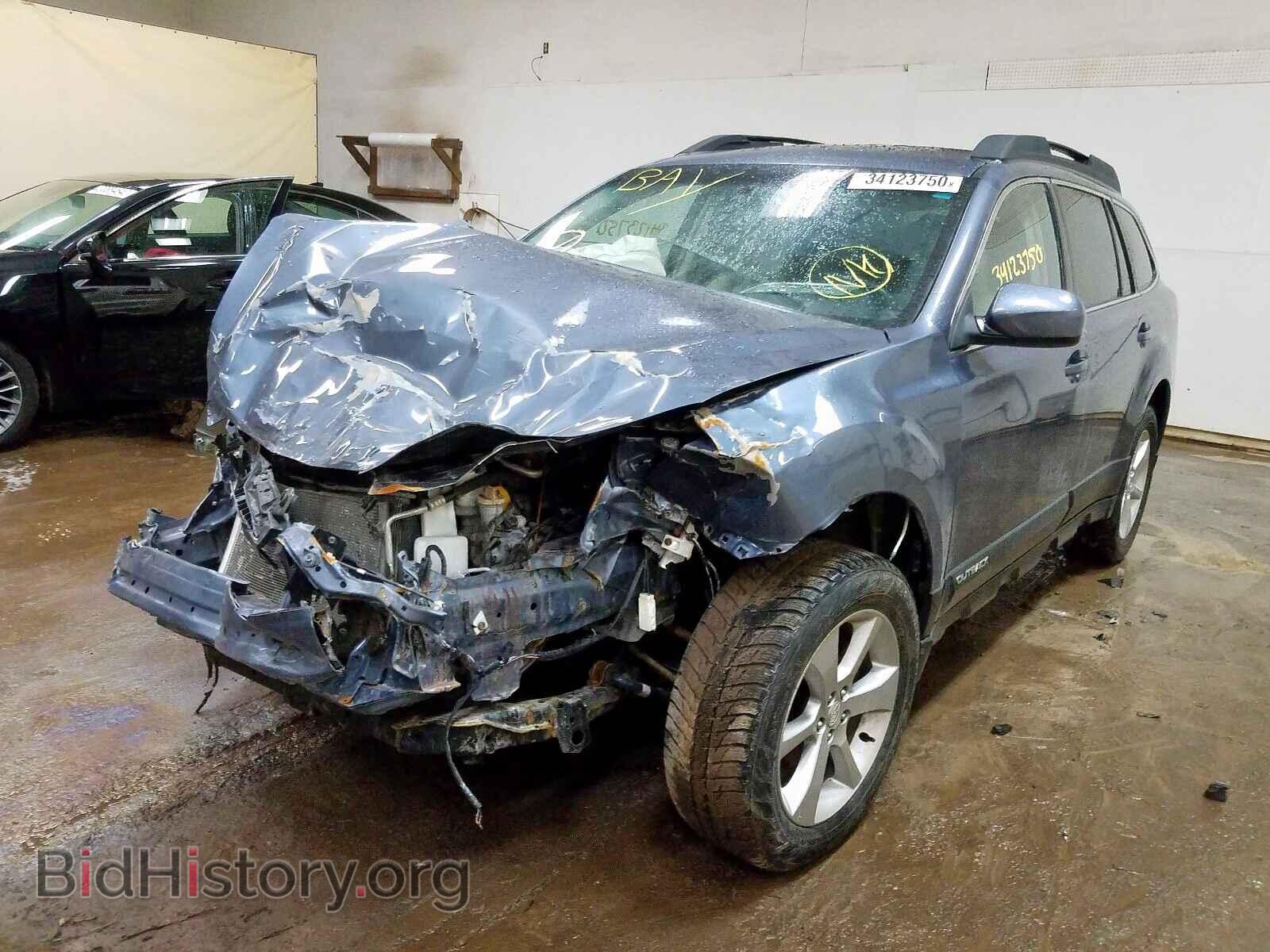 2014 SUBARU OUTBACK - VIN: 4S4BRBLC8E3206345 - Фото 2