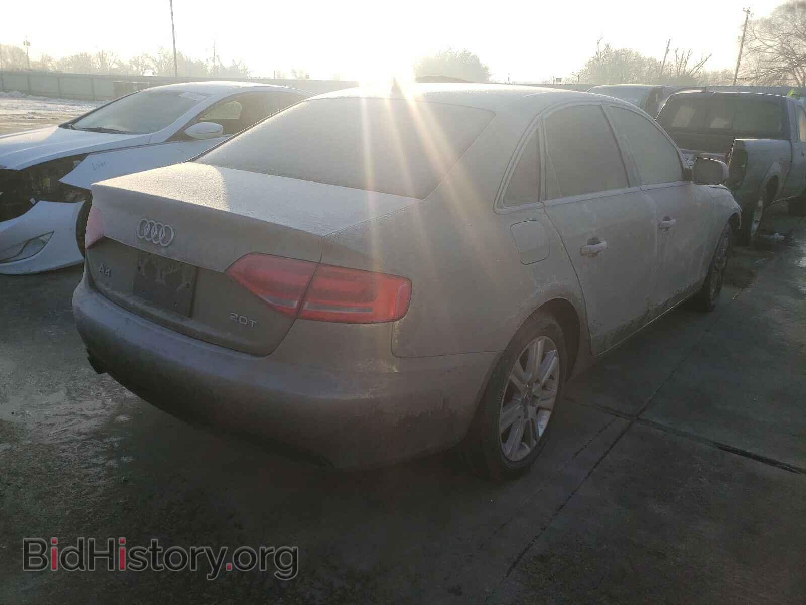 2010 AUDI A4 - VIN: WAUAFAFL1AN033228 - Фото 4
