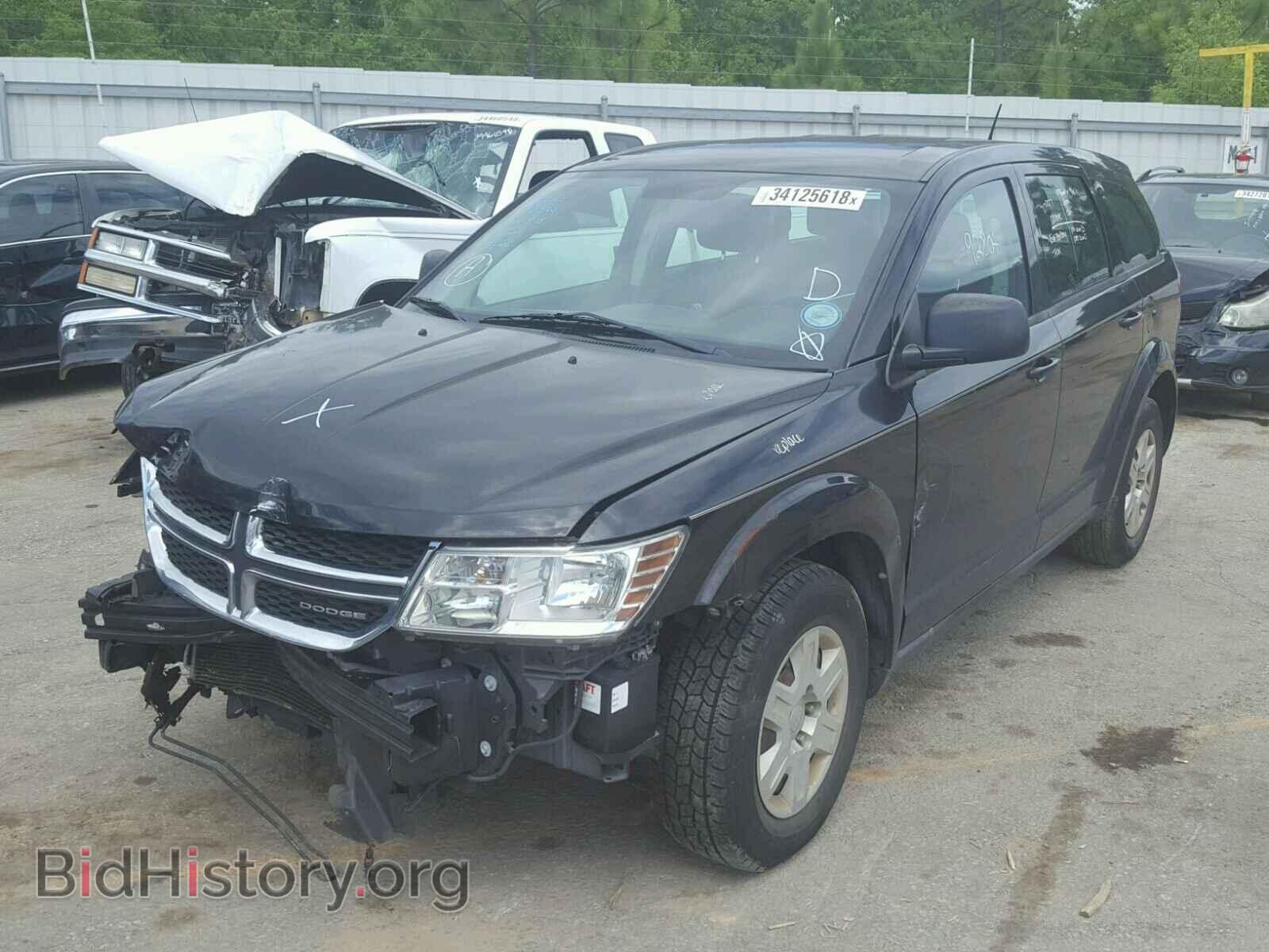 2012 DODGE JOURNEY SE - VIN: 3C4PDCAB5CT199347 - Фото 2