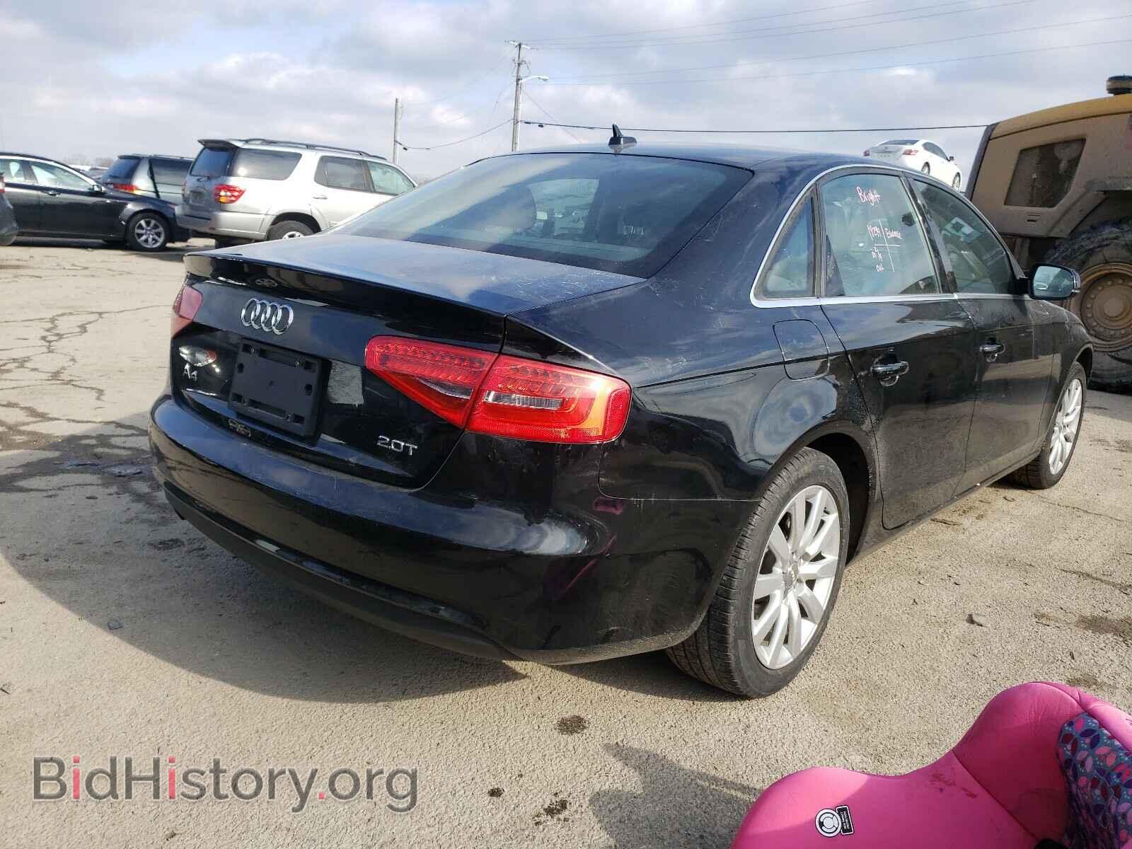 2013 AUDI A4 - VIN: WAUAFAFL4DN033910 - Photo 4