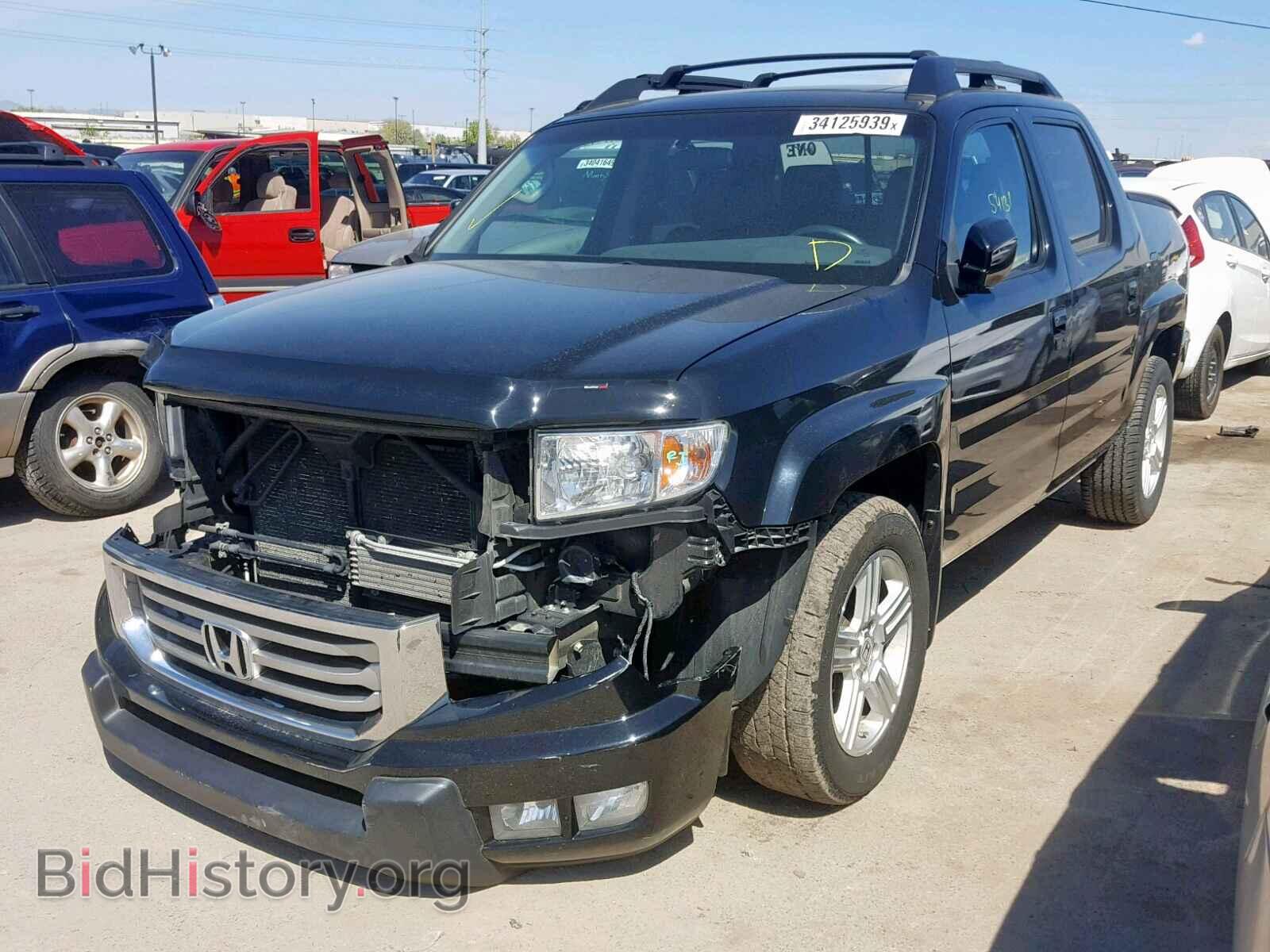 2012 HONDA RIDGELINE - VIN: 5FPYK1F56CB454093 - Фото 2