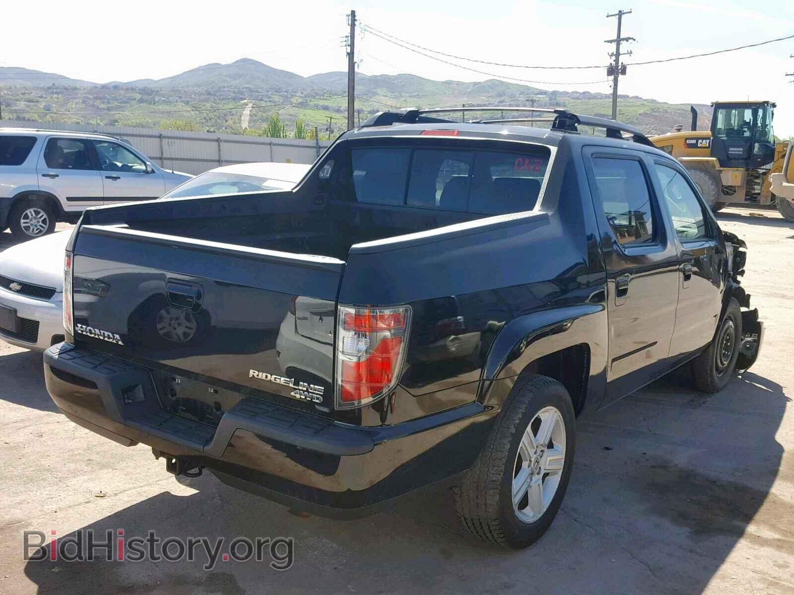 2012 HONDA RIDGELINE - VIN: 5FPYK1F56CB454093 - Фото 4
