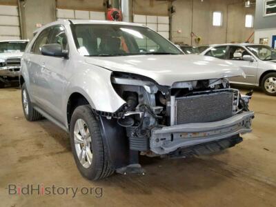2012 Chevrolet EQUINOX LS, серебристый — VIN 2GNALBEK6C1222706, Copart