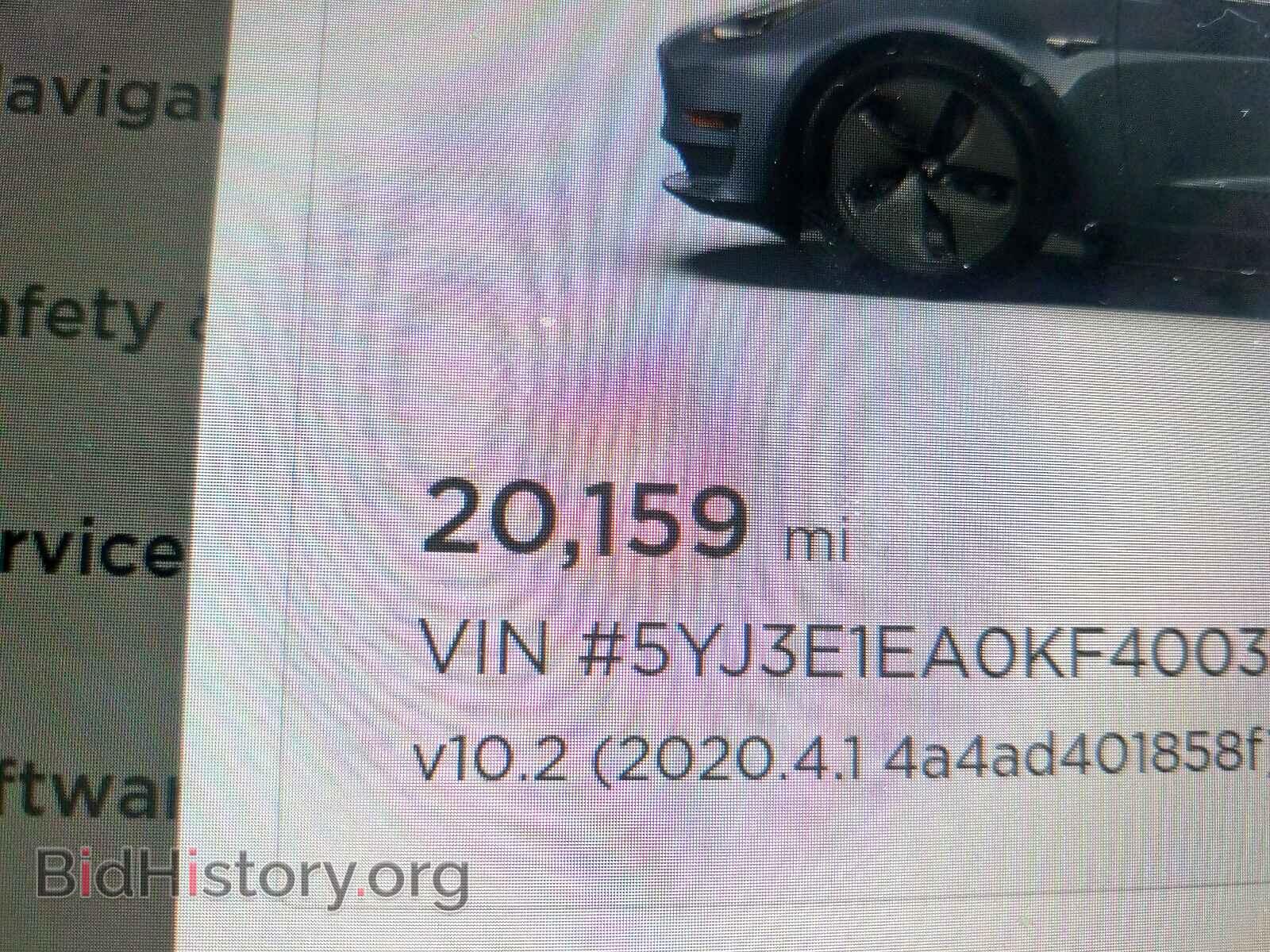 2019 TESLA MODEL 3 - VIN: 5YJ3E1EA0KF400375 - Photo 8