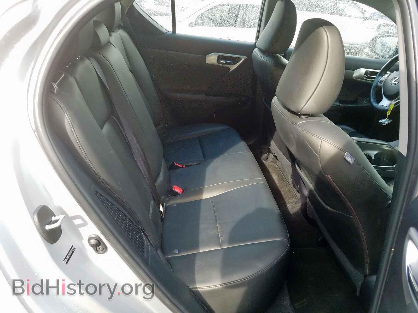 2013 LEXUS CT 200 - VIN: JTHKD5BH1D2162998 - Фото 6