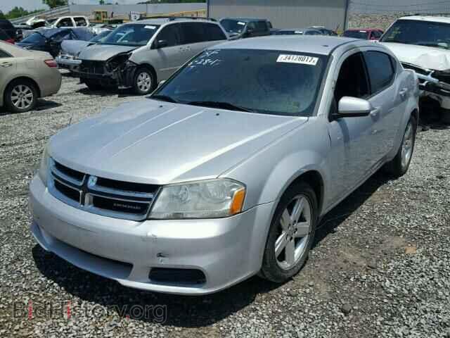 2011 DODGE AVENGER - VIN: 1B3BD1FB7BN554400 - Фото 2