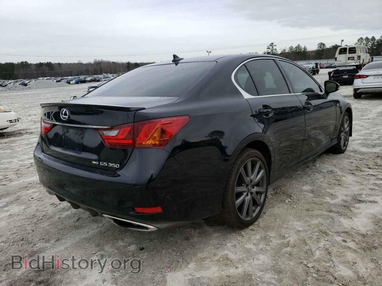 2013 LEXUS GS350 - VIN: JTHCE1BL0D5005542 - Фото 4