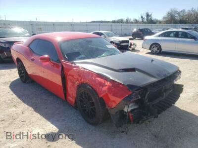 2019 Dodge CHALLENGER, красный — VIN 2C3CDZAG5KH505911, Copart