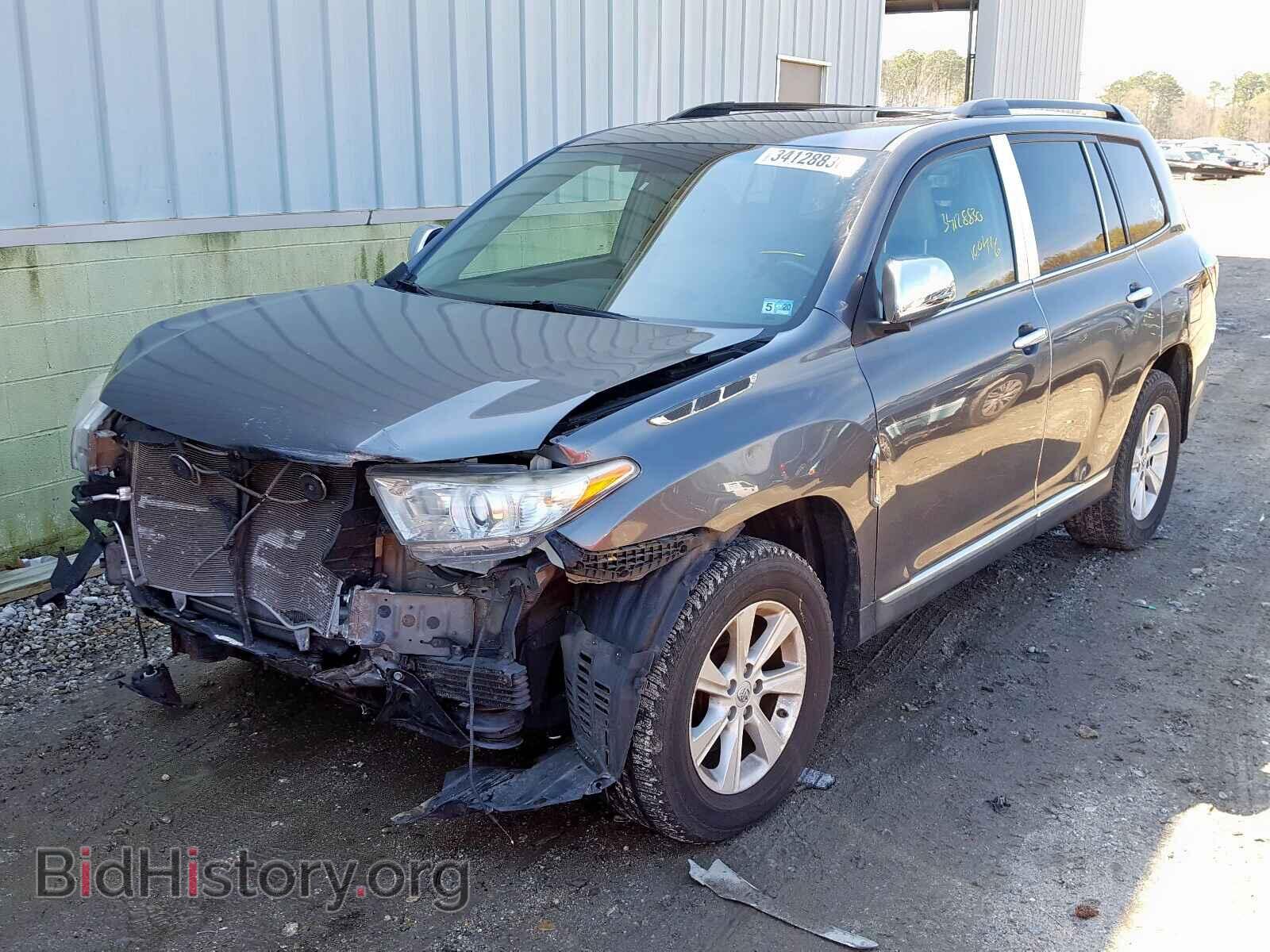 2012 TOYOTA HIGHLANDER - VIN: 5TDBK3EH2CS099487 - Фото 2