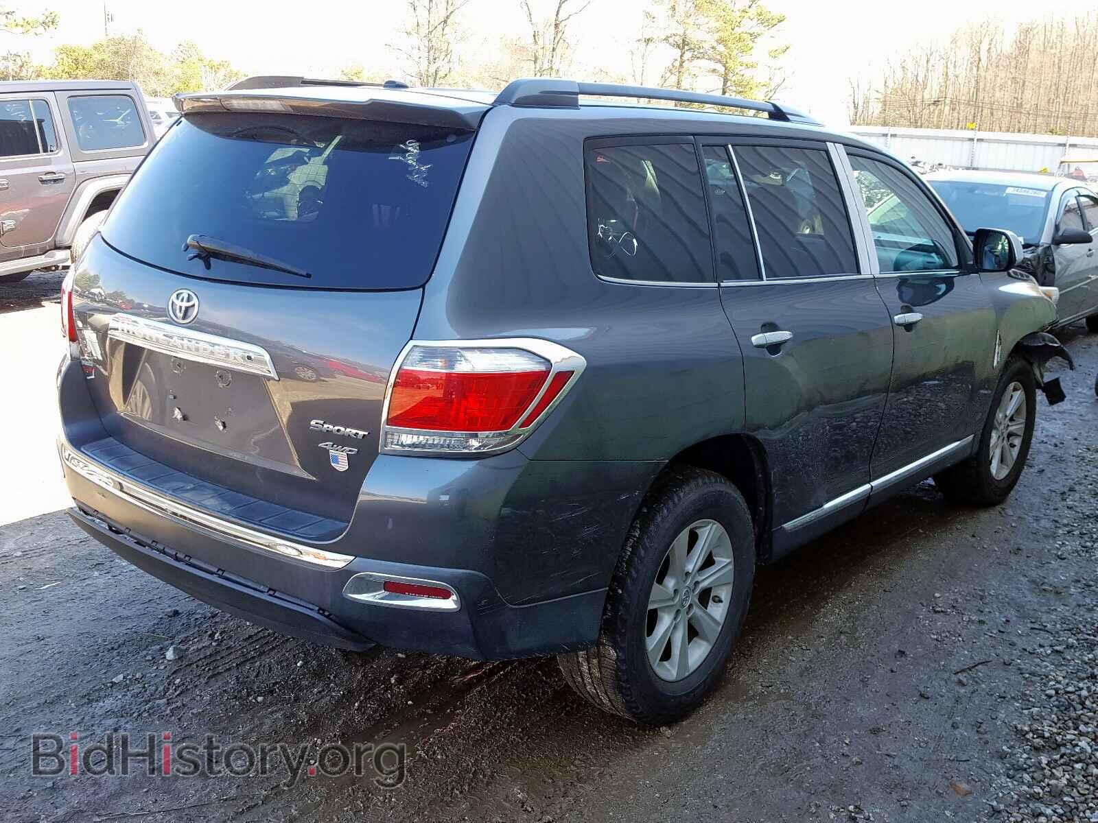 2012 TOYOTA HIGHLANDER - VIN: 5TDBK3EH2CS099487 - Фото 4