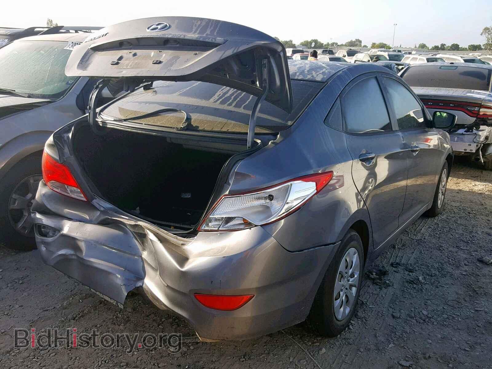 2015 HYUNDAI ACCENT - VIN: KMHCT4AE8FU794152 - Фото 4