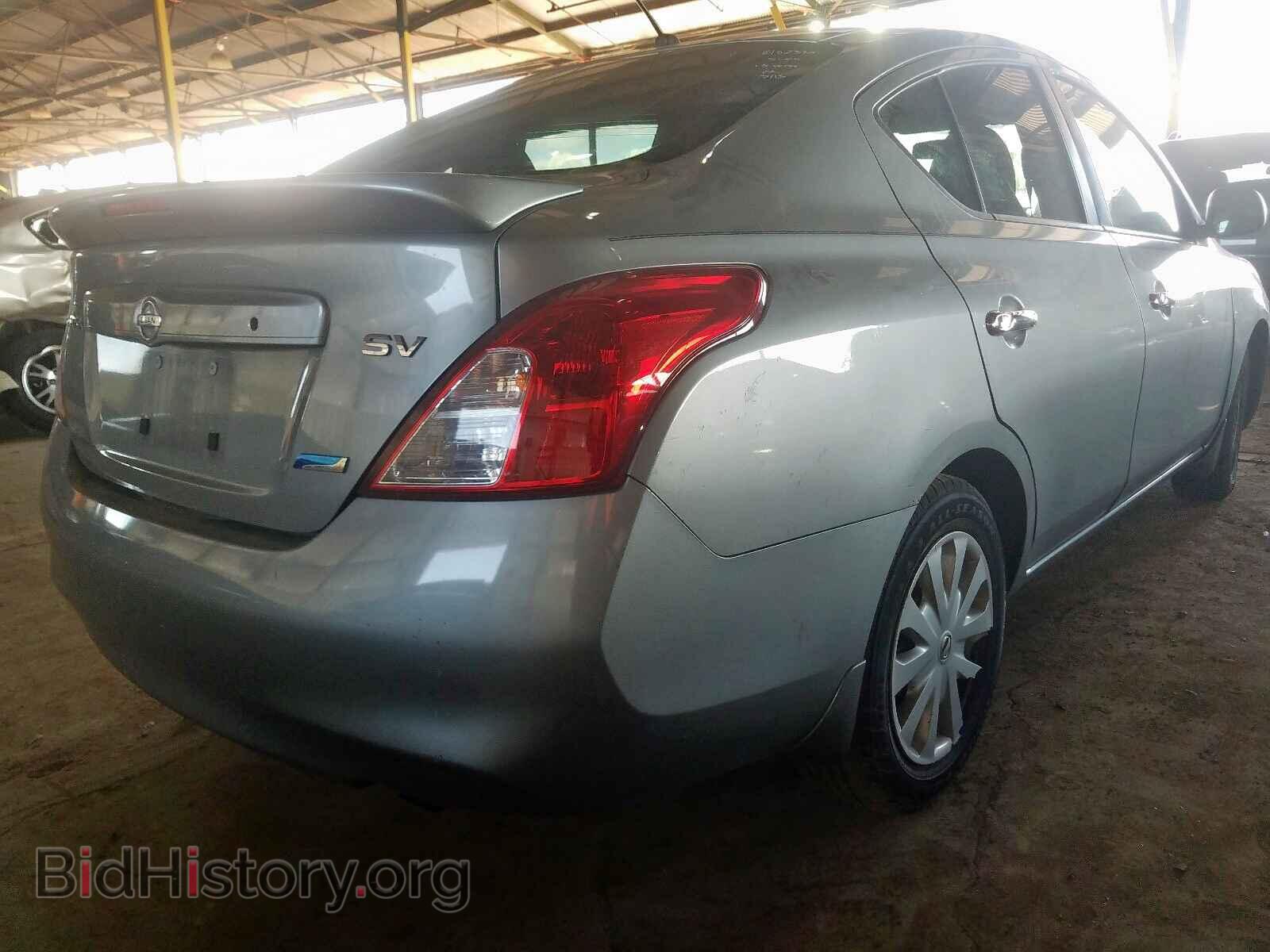 2013 NISSAN VERSA - VIN: 3N1CN7AP1DL864411 - Фото 4