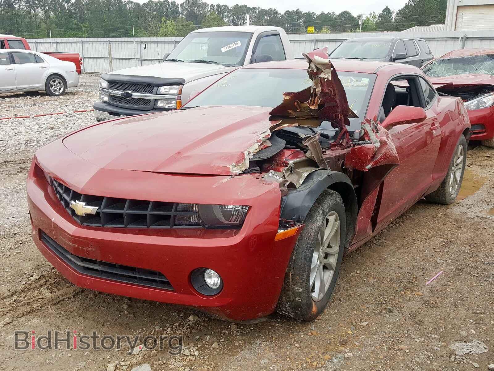 2013 CHEVROLET CAMARO - VIN: 2G1FB1E38D9155381 - Photo 2