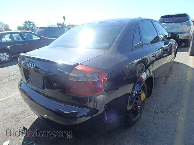 2002 AUDI A4 - VIN: WAUJC68E22A279461 - Фото 4