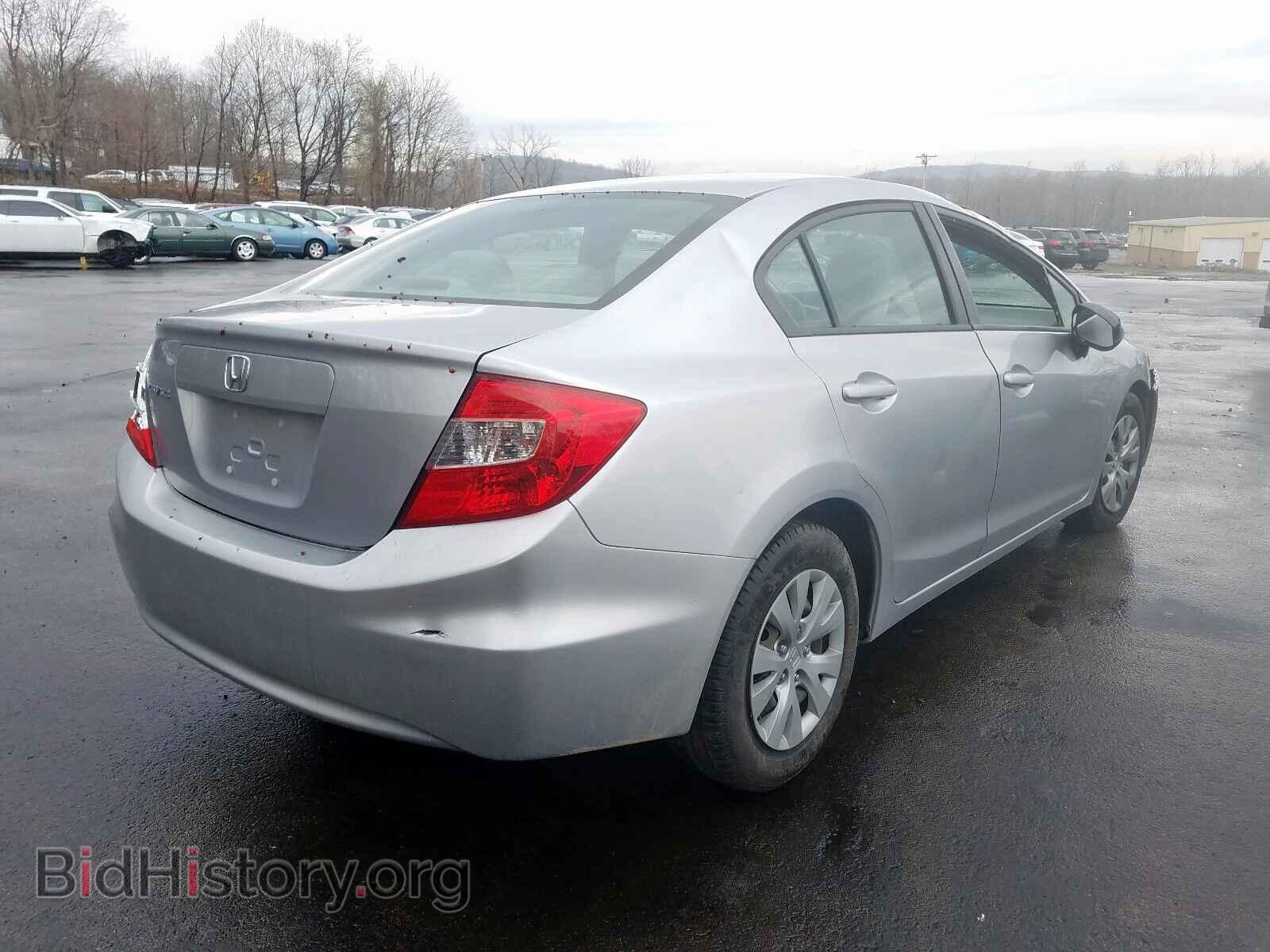 2012 HONDA CIVIC - VIN: 2HGFB2F59CH331759 - Фото 4