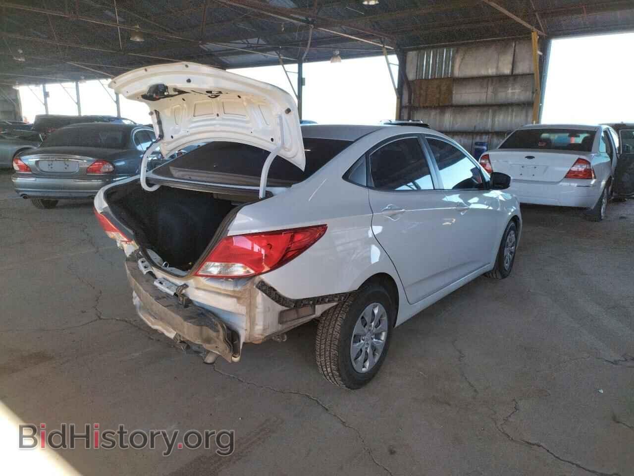 2017 HYUNDAI ACCENT - VIN: KMHCT4AE1HU361663 - Фото 4