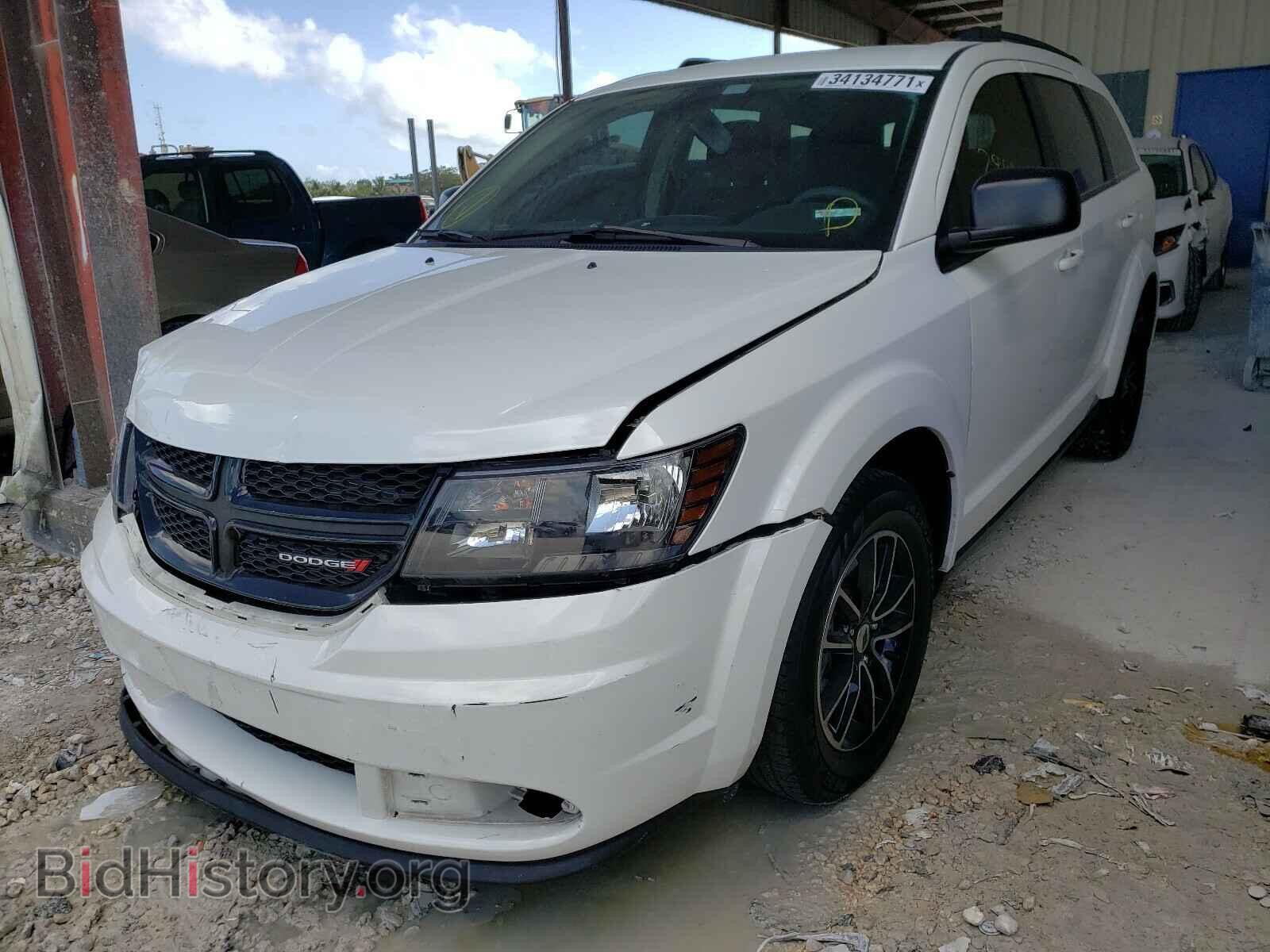 2018 DODGE JOURNEY - VIN: 3C4PDCAB1JT528610 - Фото 2