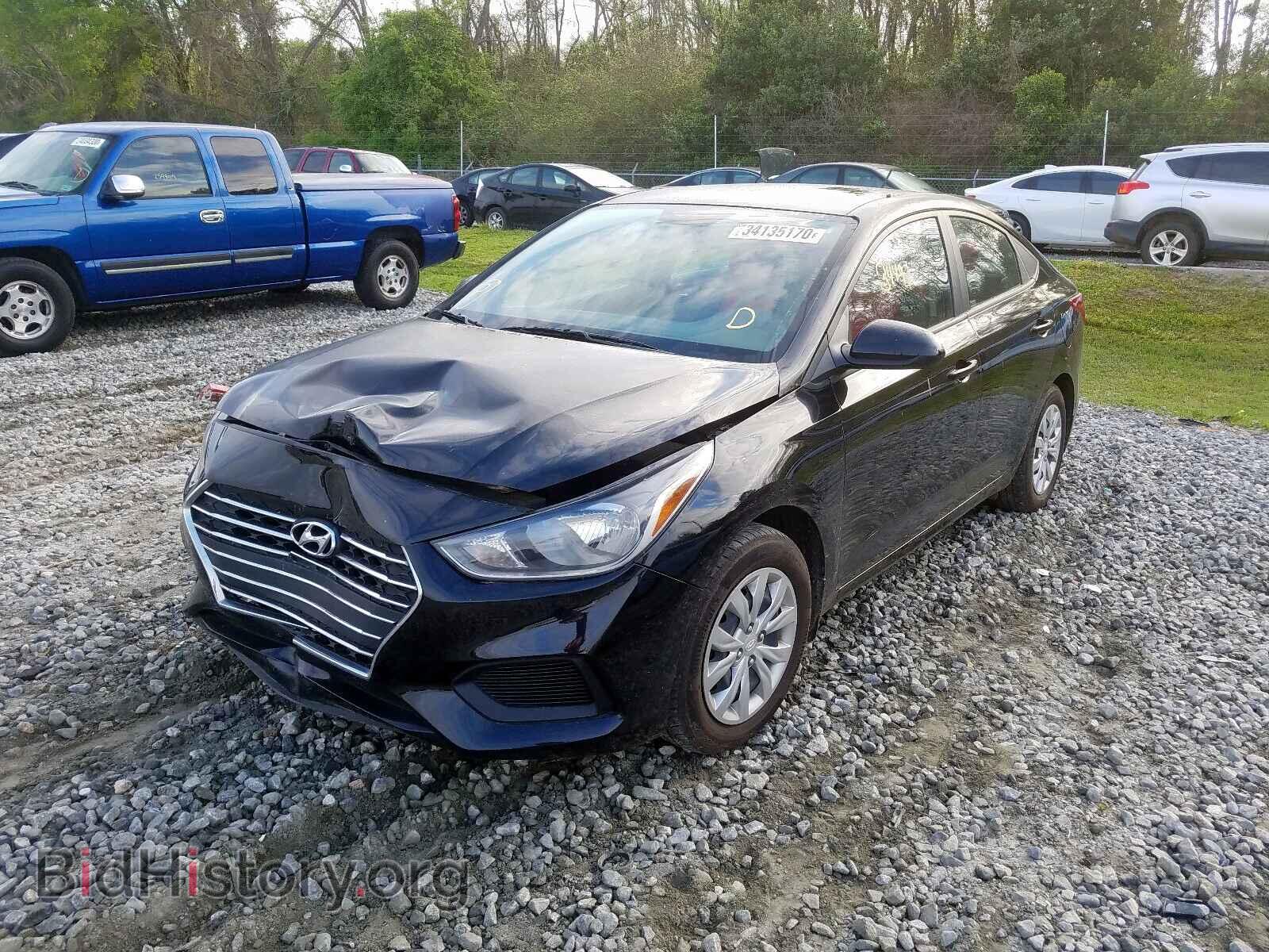 2019 HYUNDAI ACCENT - VIN: 3KPC24A36KE076890 - Фото 2
