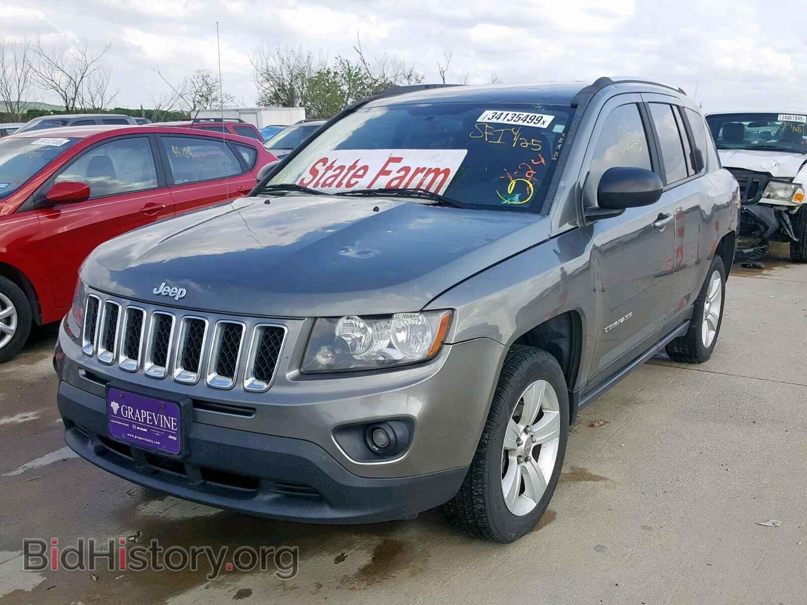 2014 JEEP COMPASS SP - VIN: 1C4NJCBA5ED508281 - Фото 2