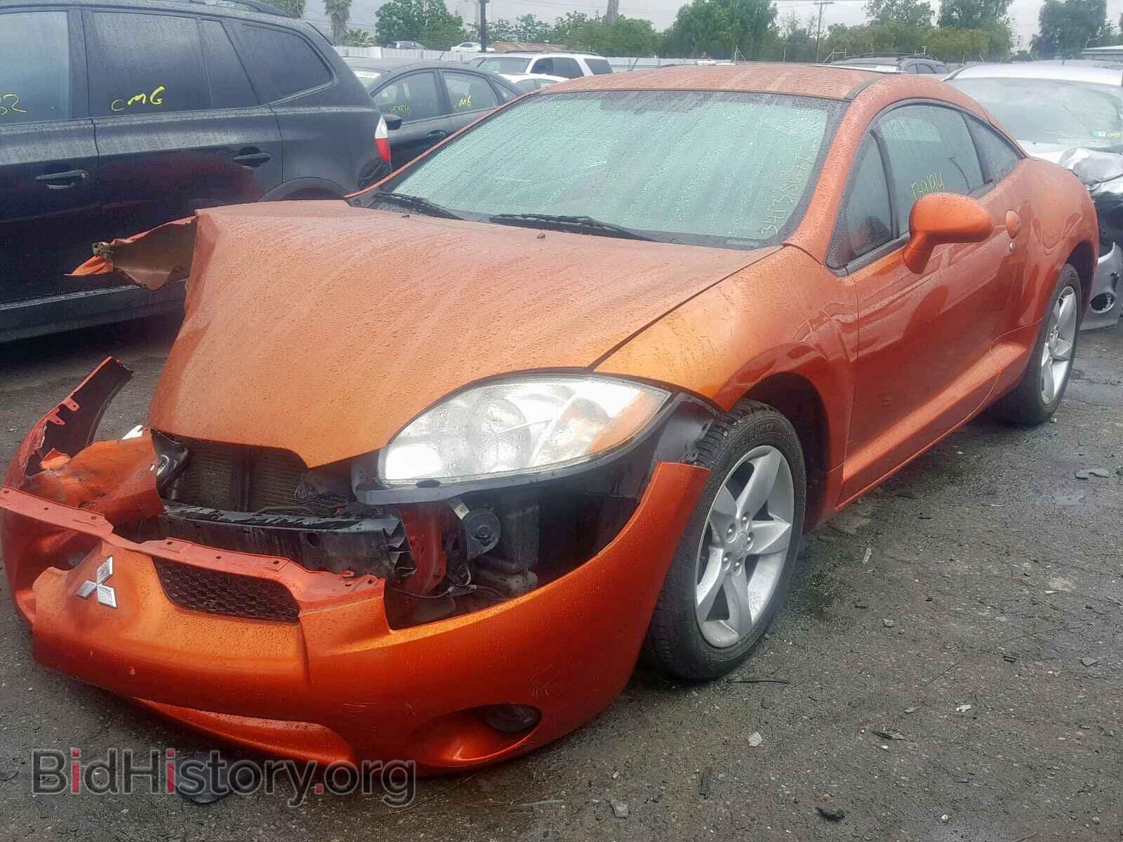 2007 MITSUBISHI ECLIPSE - VIN: 4A3AK24F07E071377 - Photo 2