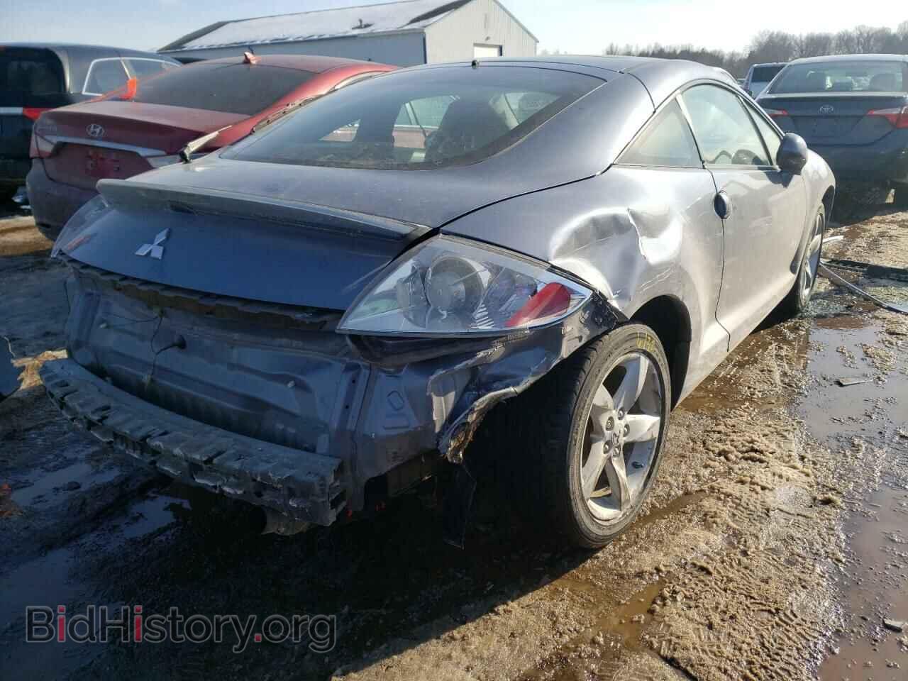 2007 MITSUBISHI ECLIPSE - VIN: 4A3AK24F07E041022 - Photo 4