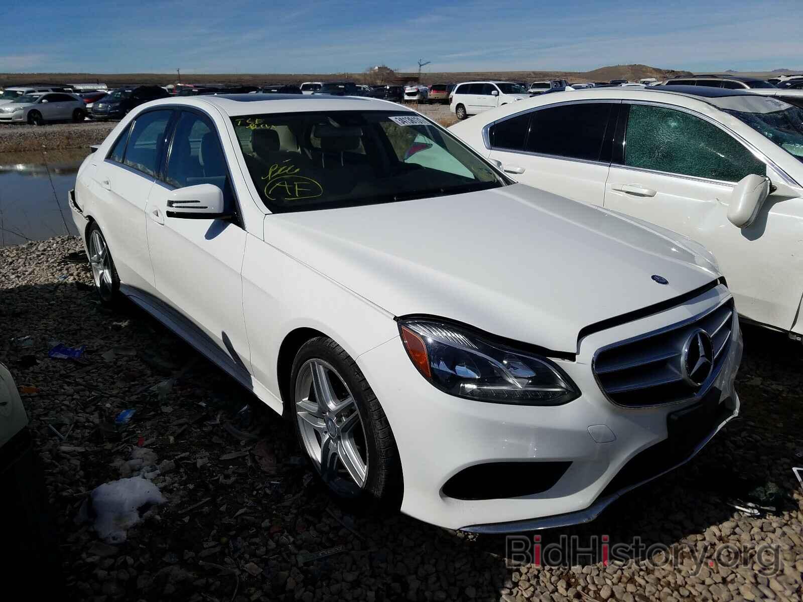 Photo WDDHF8JB7EB006685 - MERCEDES-BENZ E CLASS 2014