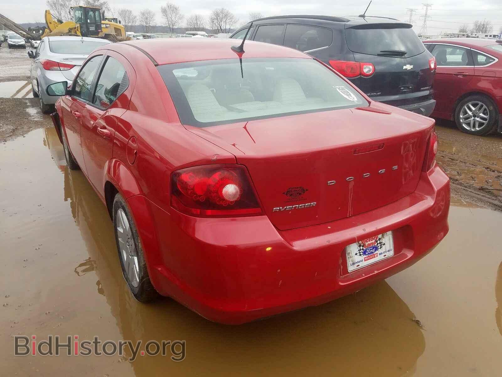 2012 DODGE AVENGER - VIN: 1C3CDZAB2CN186898 - Photo 3
