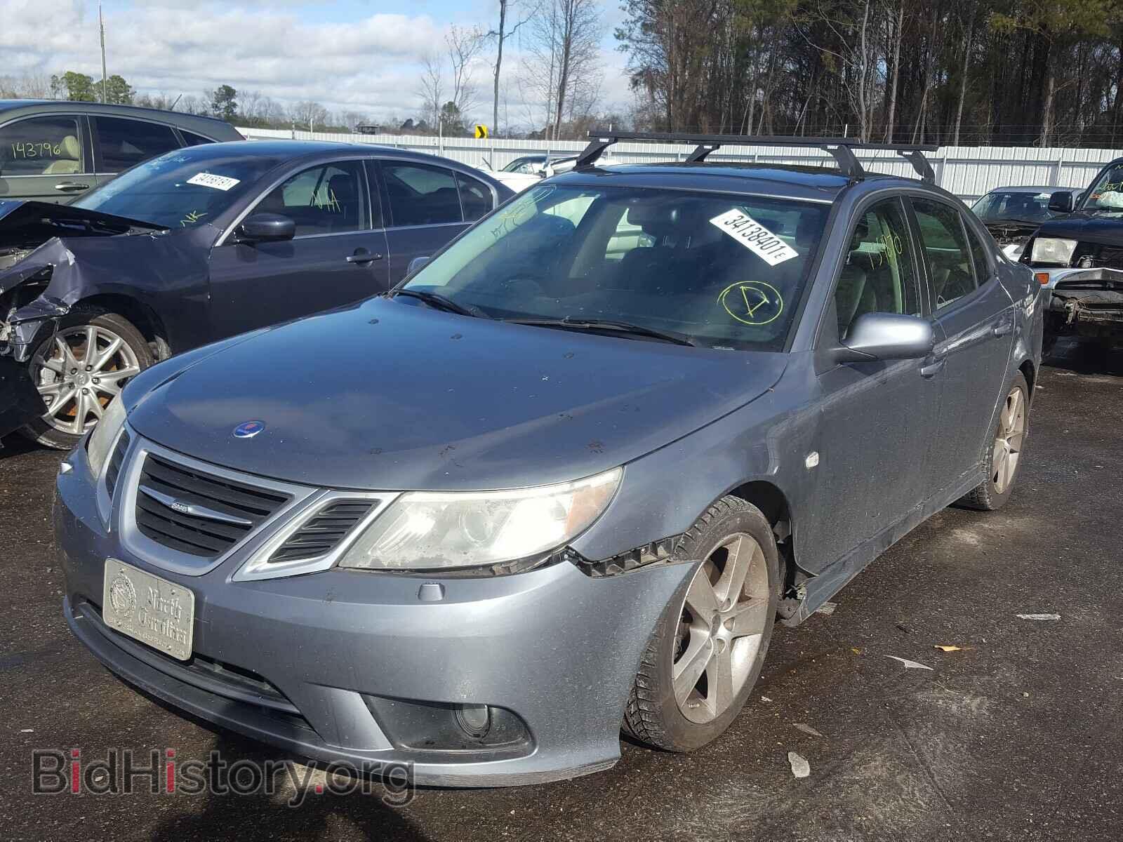 2008 SAAB 9 3 - VIN: YS3FB49Y181111160 - Фото 2