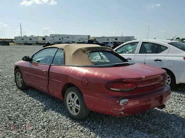1996 CHRYSLER SEBRING - VIN: 3C3EL55H8TT288533 - Фото 3