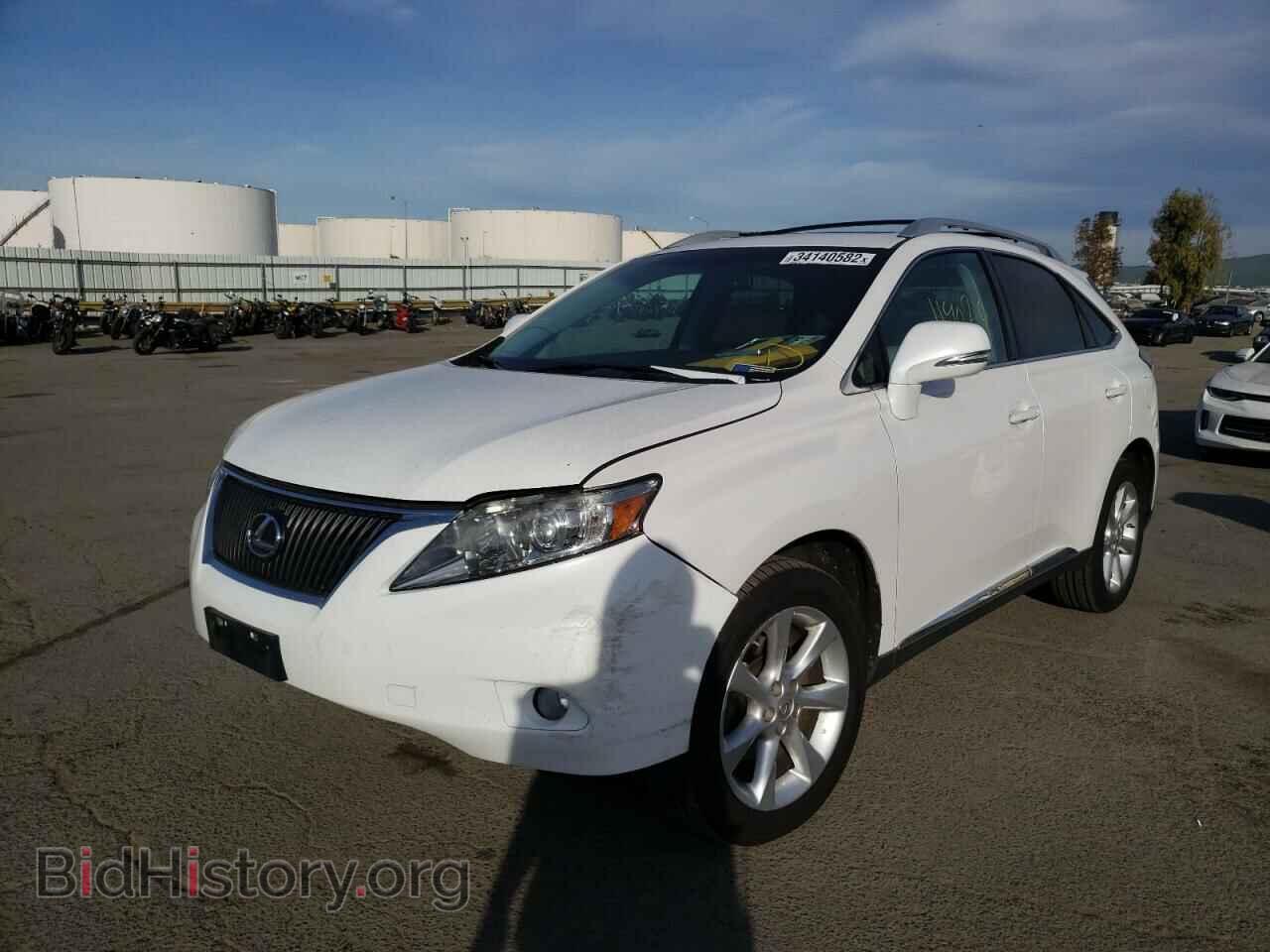 2011 LEXUS RX350 - VIN: 2T2BK1BA4BC111430 - Фото 2
