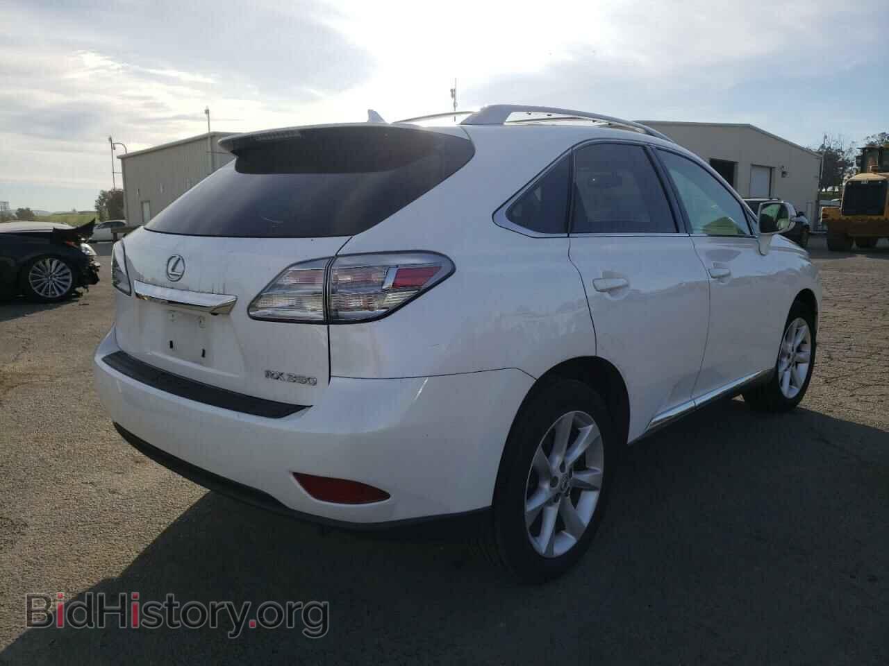 2011 LEXUS RX350 - VIN: 2T2BK1BA4BC111430 - Фото 4