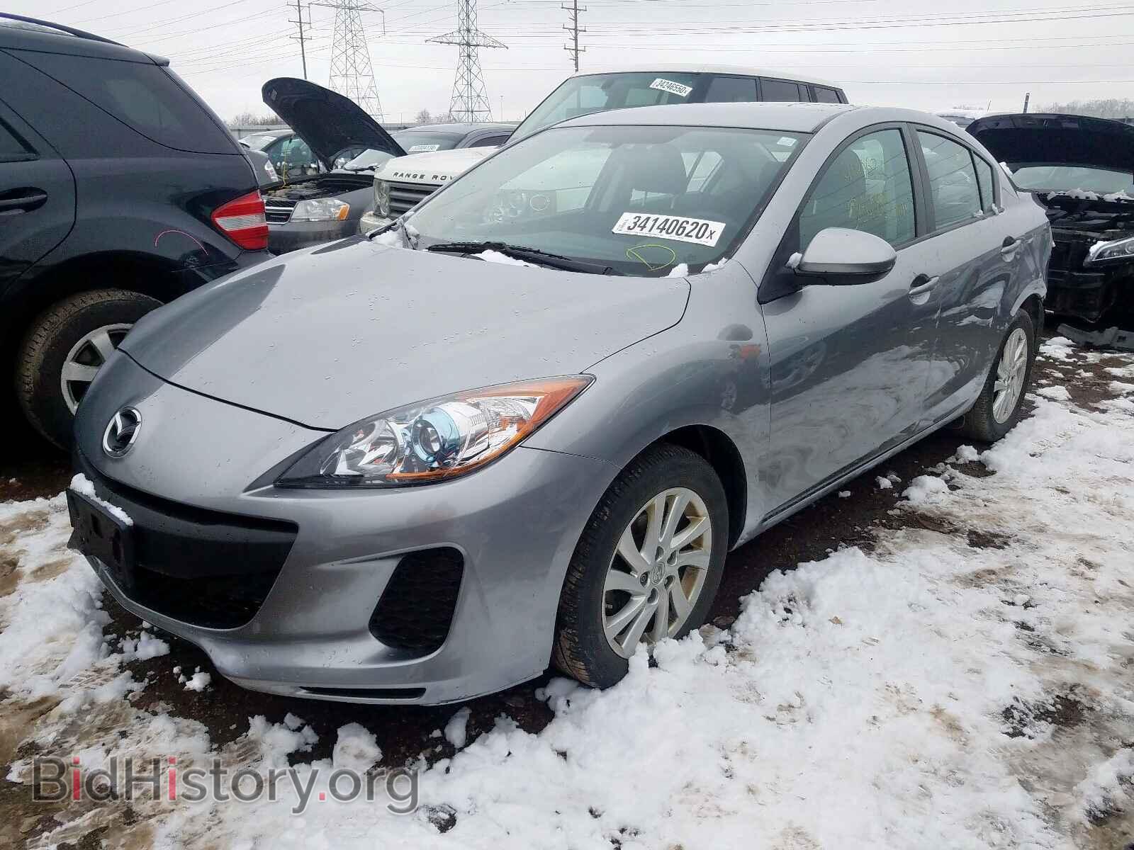 2012 MAZDA 3 - VIN: JM1BL1V87C1659647 - Фото 2