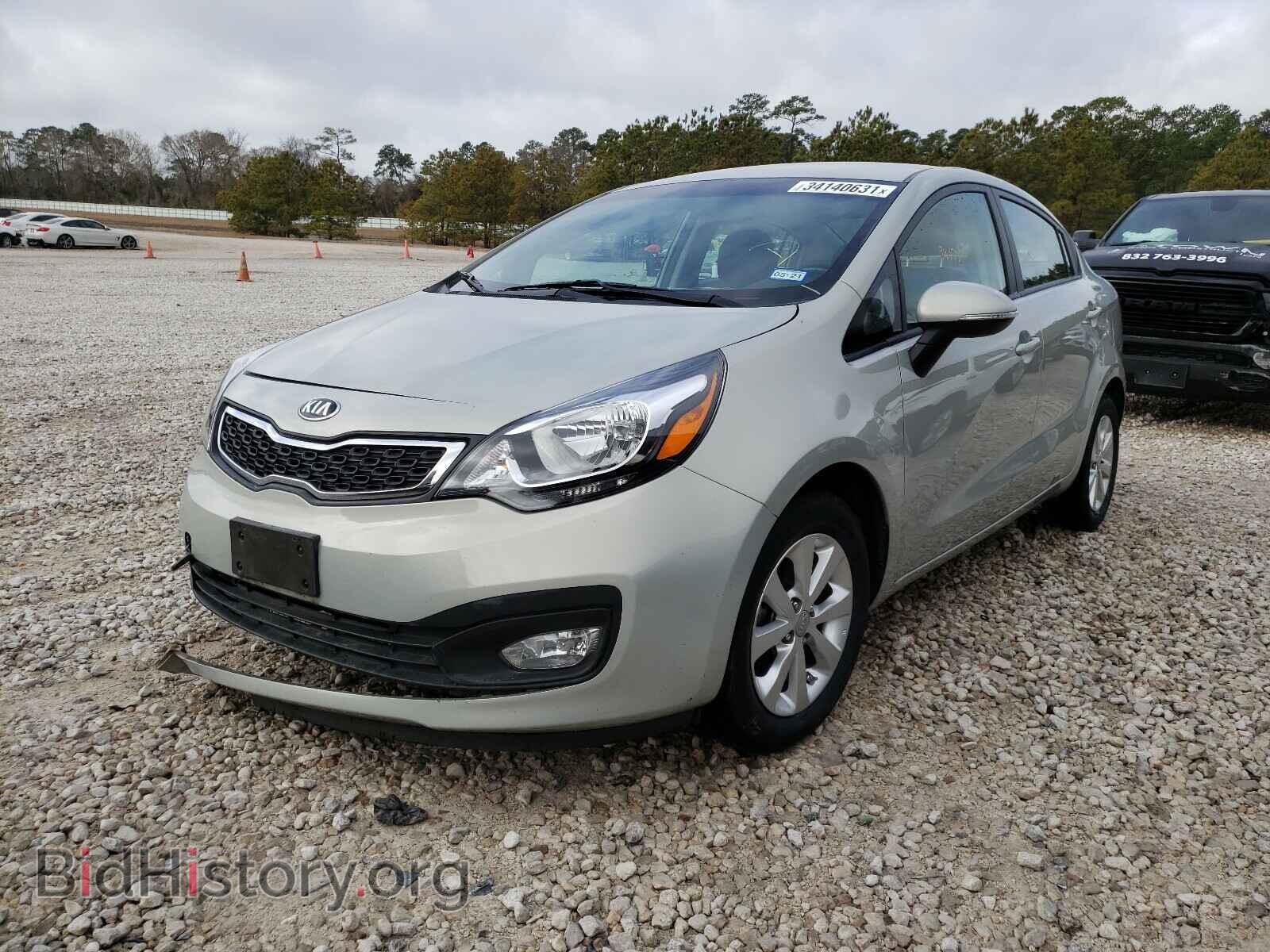 2014 KIA RIO - VIN: KNADN4A31E6379563 - Фото 2