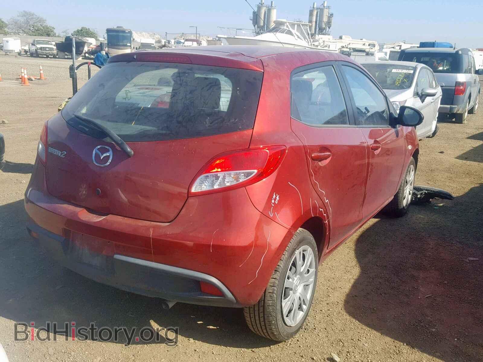2014 MAZDA 2 - VIN: JM1DE1KZ1E0180701 - Фото 4