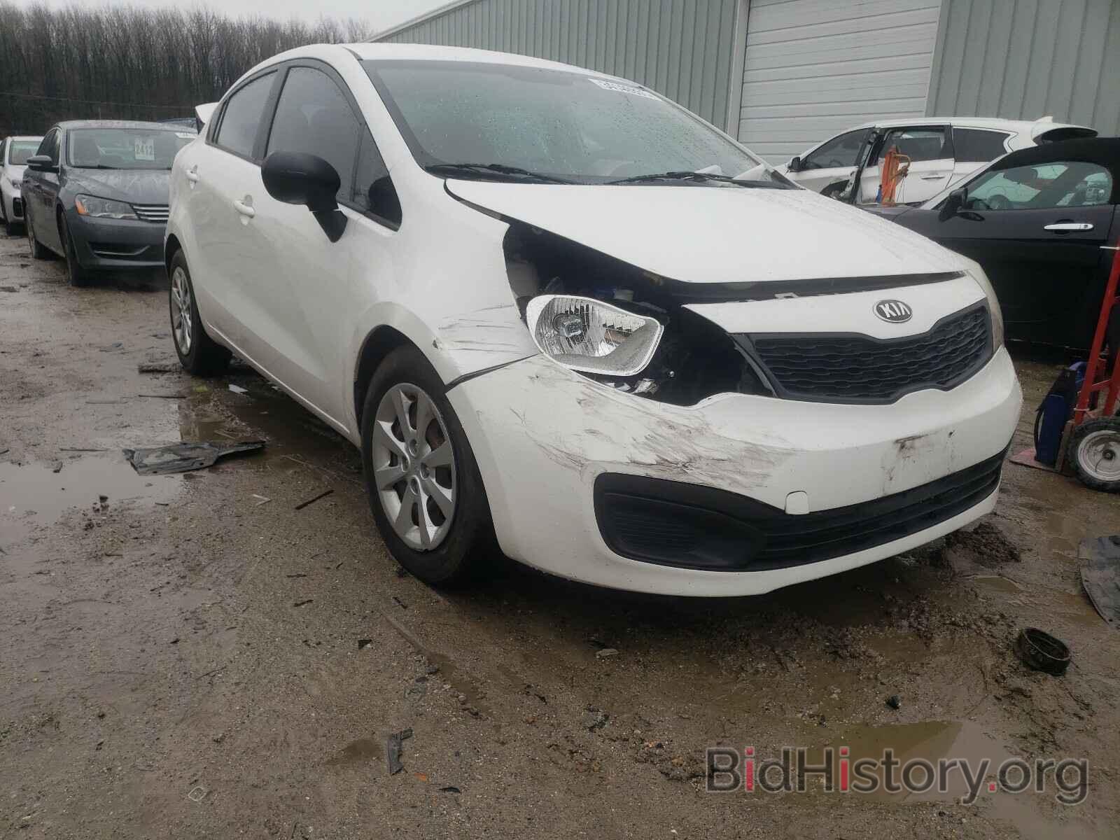 Фотография KNADM4A37D6162956 - KIA RIO 2013