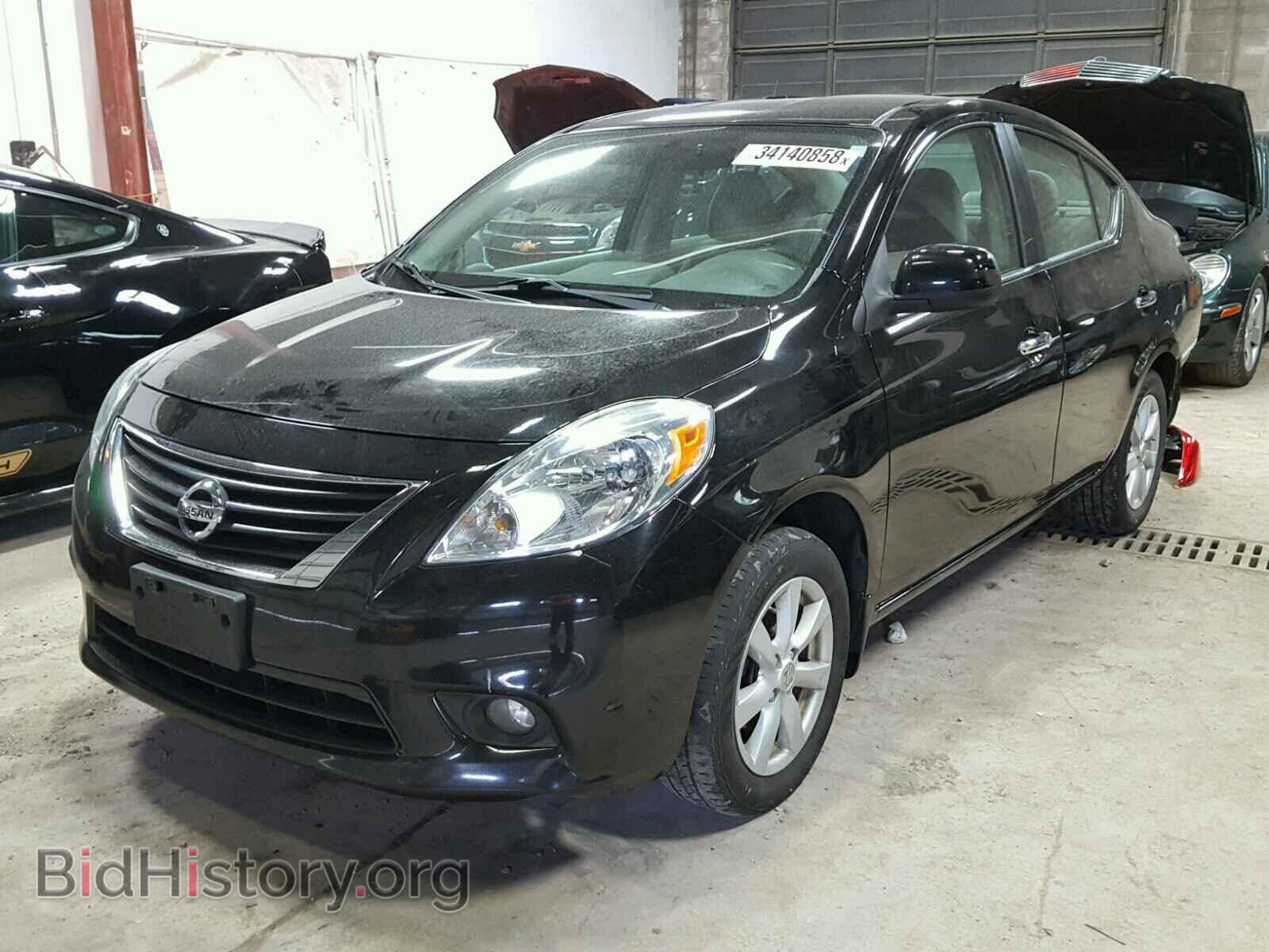 2012 NISSAN VERSA - VIN: 3N1CN7AP0CL862664 - Фото 2