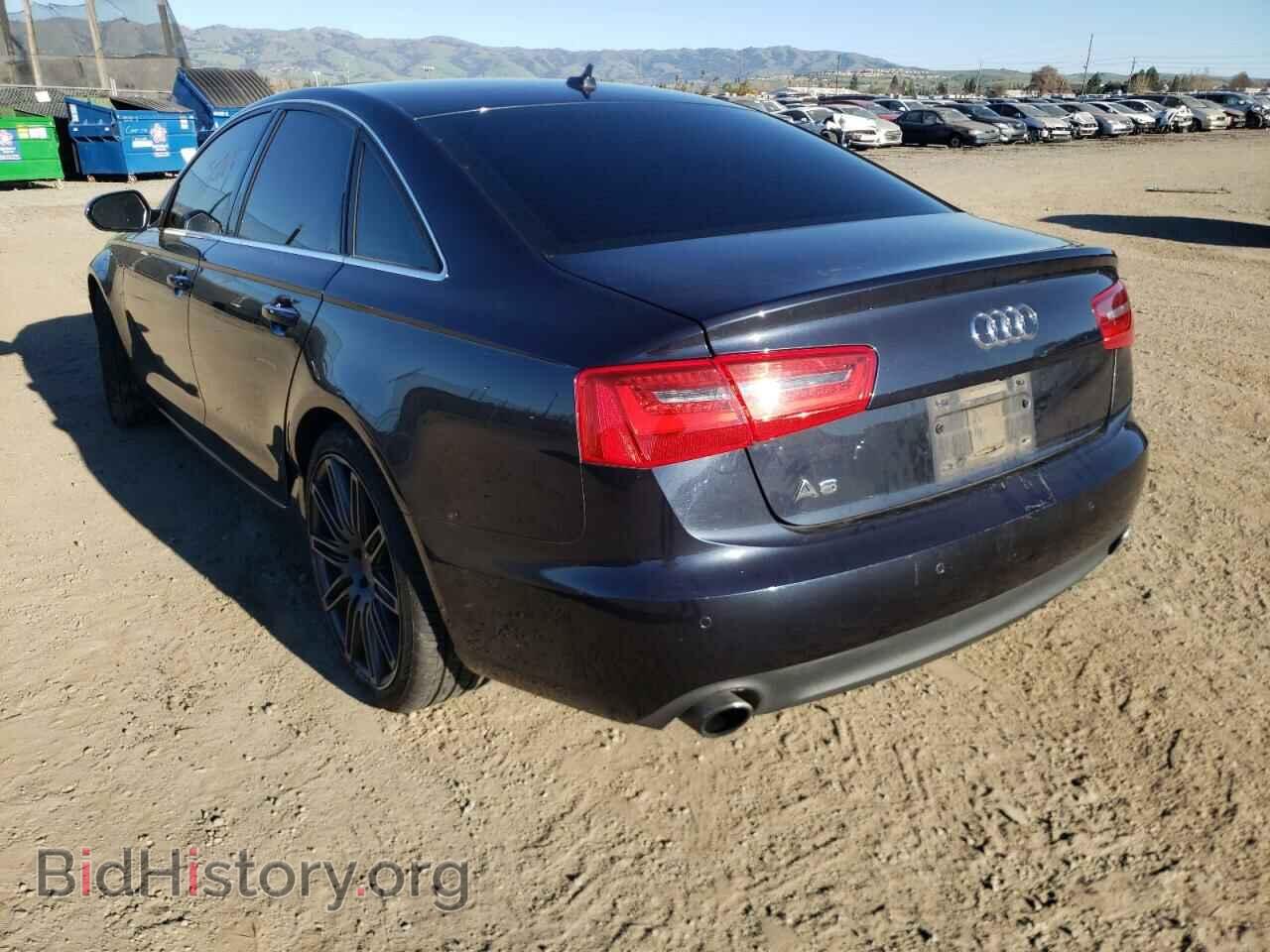 2013 AUDI A6 - VIN: WAUGFAFCXDN084838 - Фото 3
