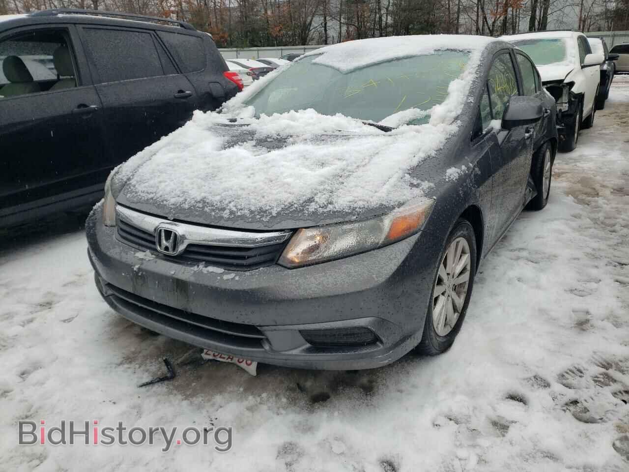 2012 HONDA CIVIC - VIN: 2HGFB2F81CH332849 - Фото 2