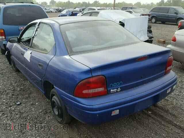 1996 DODGE NEON - VIN: 1B3ES47C8TD615742 - Фото 3