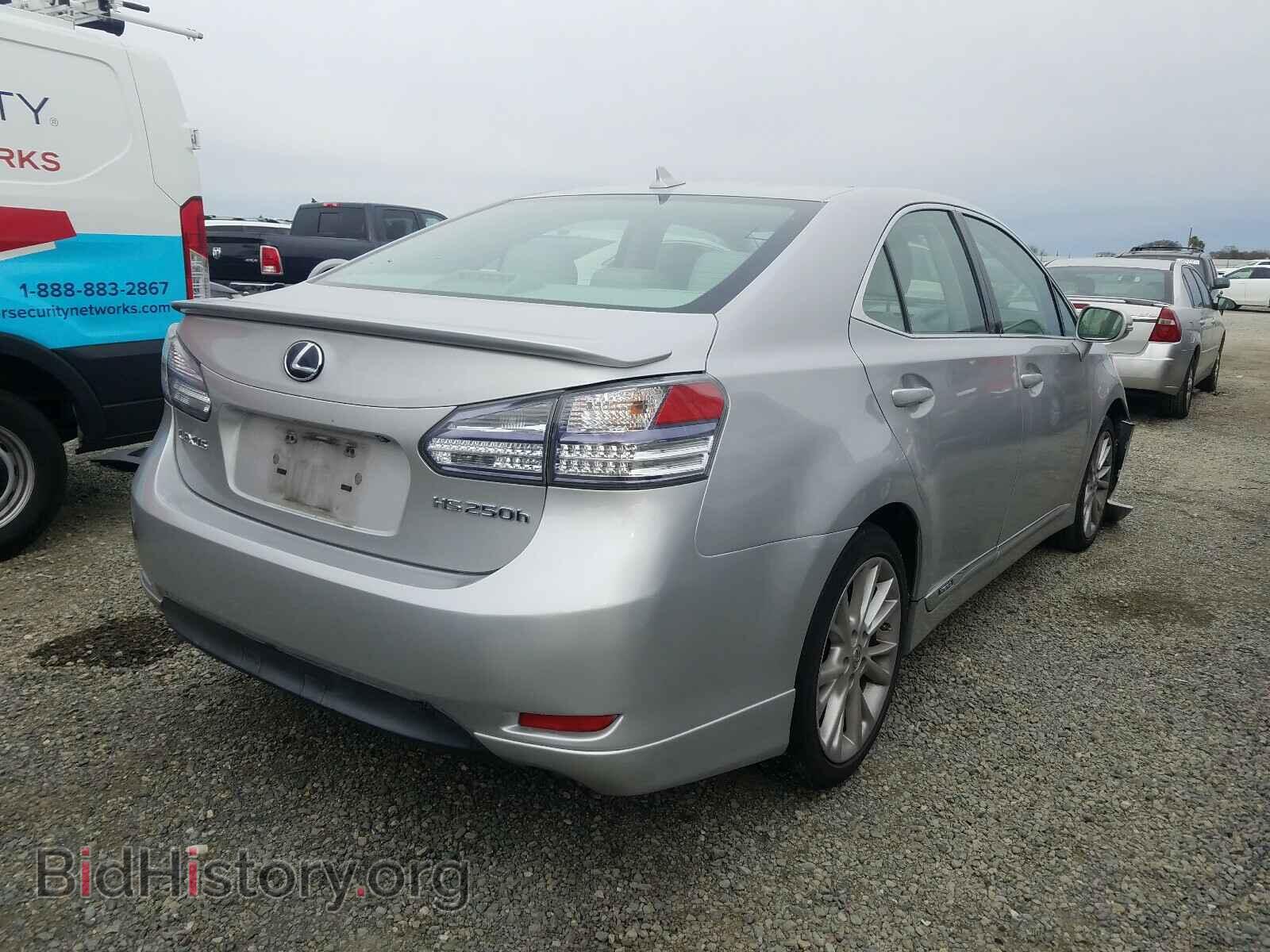 2010 LEXUS HS - VIN: JTHBB1BA7A2014013 - Фото 4